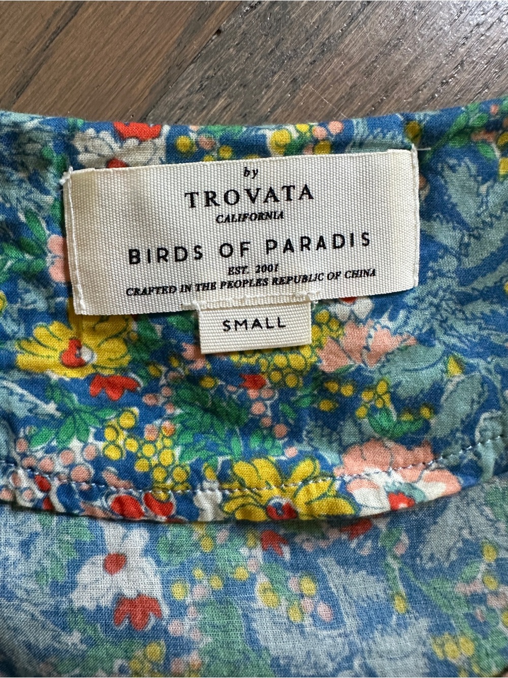 Trovata Birds of Paradis Floral Tiered Kristi Midi Dress - Picture 6 of 7